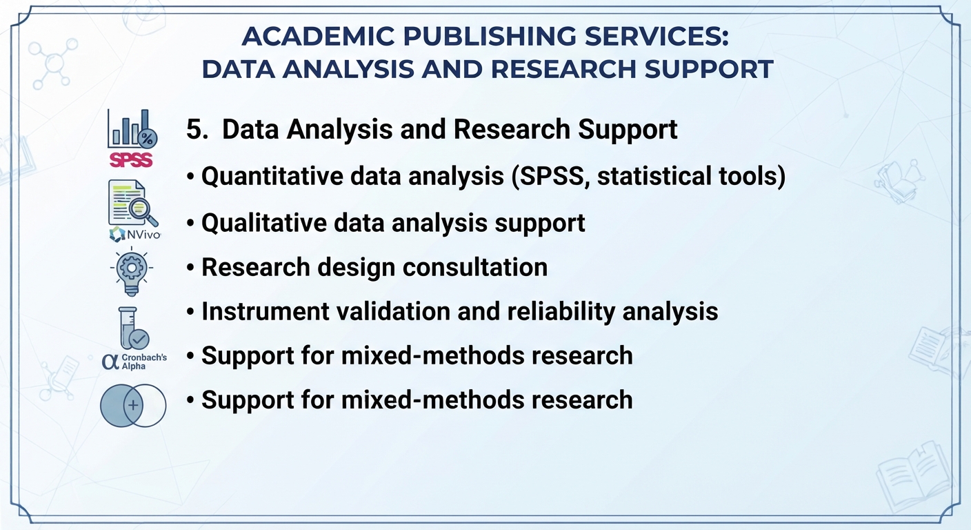 Data Analysis and Research Support